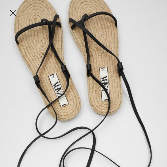 Zara Espadrilles Sandals NWT